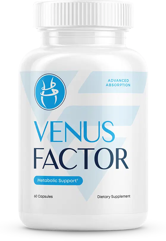 Venus Factor bottle - natural Leptin support supplement for female fat burning metabolism